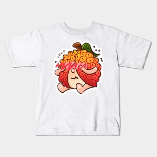 Shy Girl Lychee Kids T-Shirt